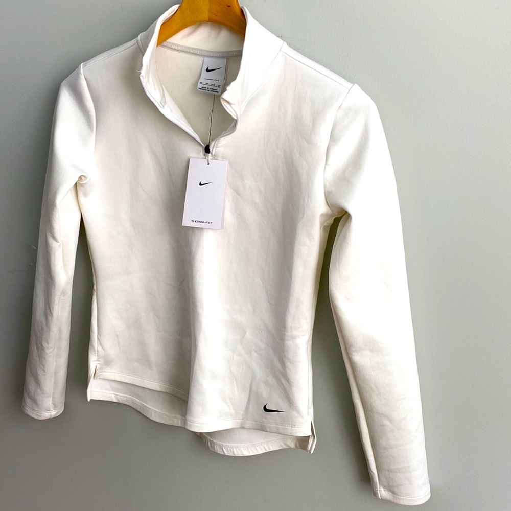 Nike 1/4 zip long sleeve therma-fit size XS women’s NWT